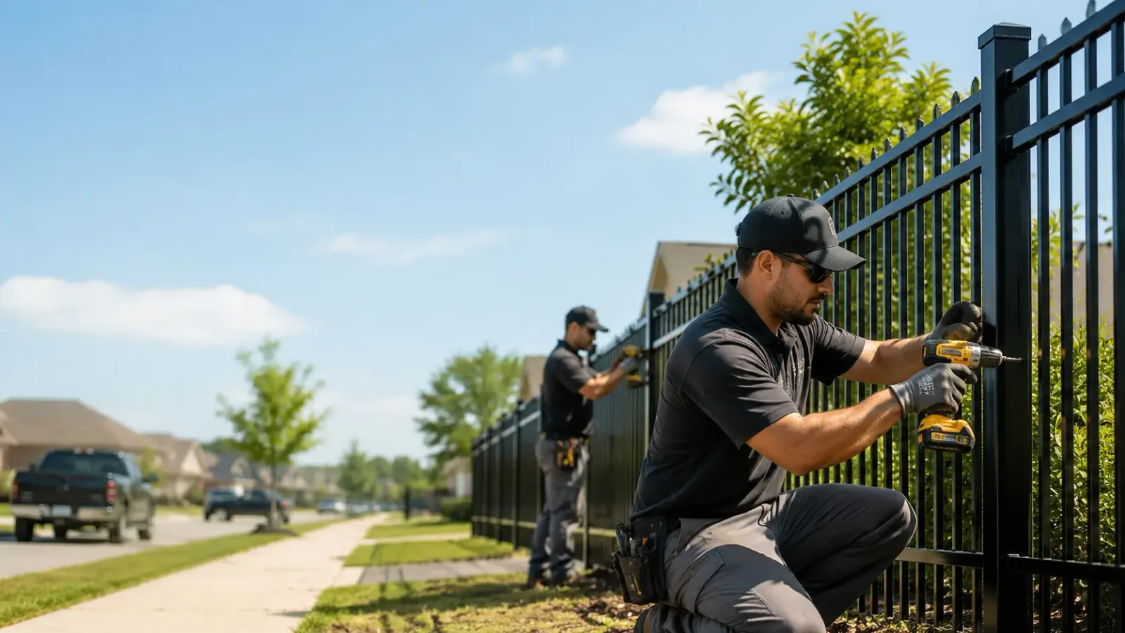 Metal Fence Installation in Butler, KY